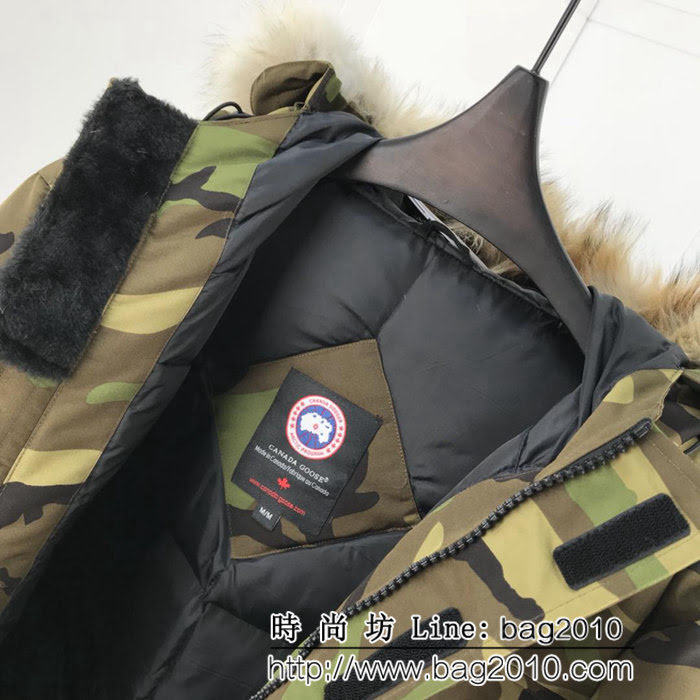 CanadaGoose加拿大鵝 明星同款 胸前章 防寒絨布羽絨服 男女同款 情侶款 ydi1624